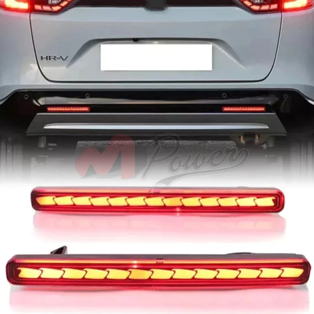 Honda Hr-V Hrv 2022 2023 Rear Fog Lamp Brake Light Dynamic Turn Signal Reflector