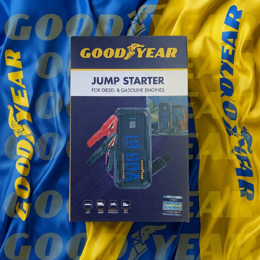 Goodyear Original 12V Car Jump Starter 1000A For Diesel & Gasoline Engines (Model: GY-6627)