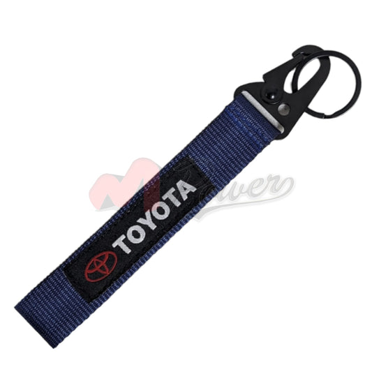 Keychain Ribbon For Toyota Honda Suzuki Mix Colors