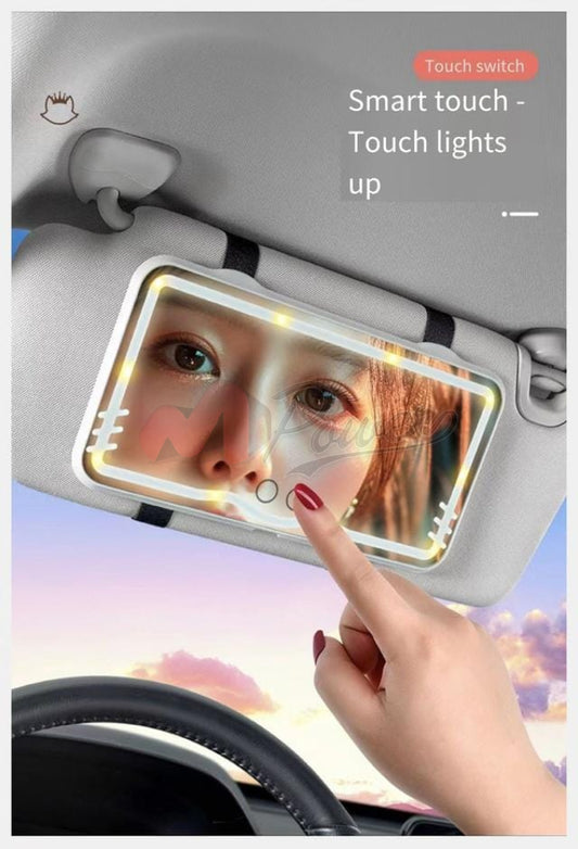 Led Car Mounted Makeup Mirror Light