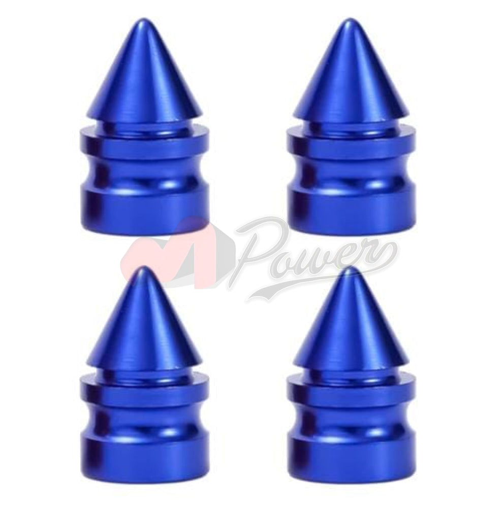 Loadblock Shaped Metal Valve Stem Caps 4Pcs