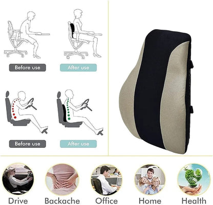 Lumbar Support Cushion Back Rest Pillow