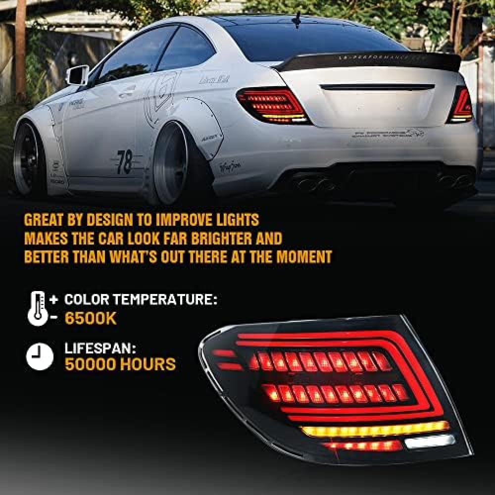 Mercedes Benz C-Class C300 Sequential Tail Lamp