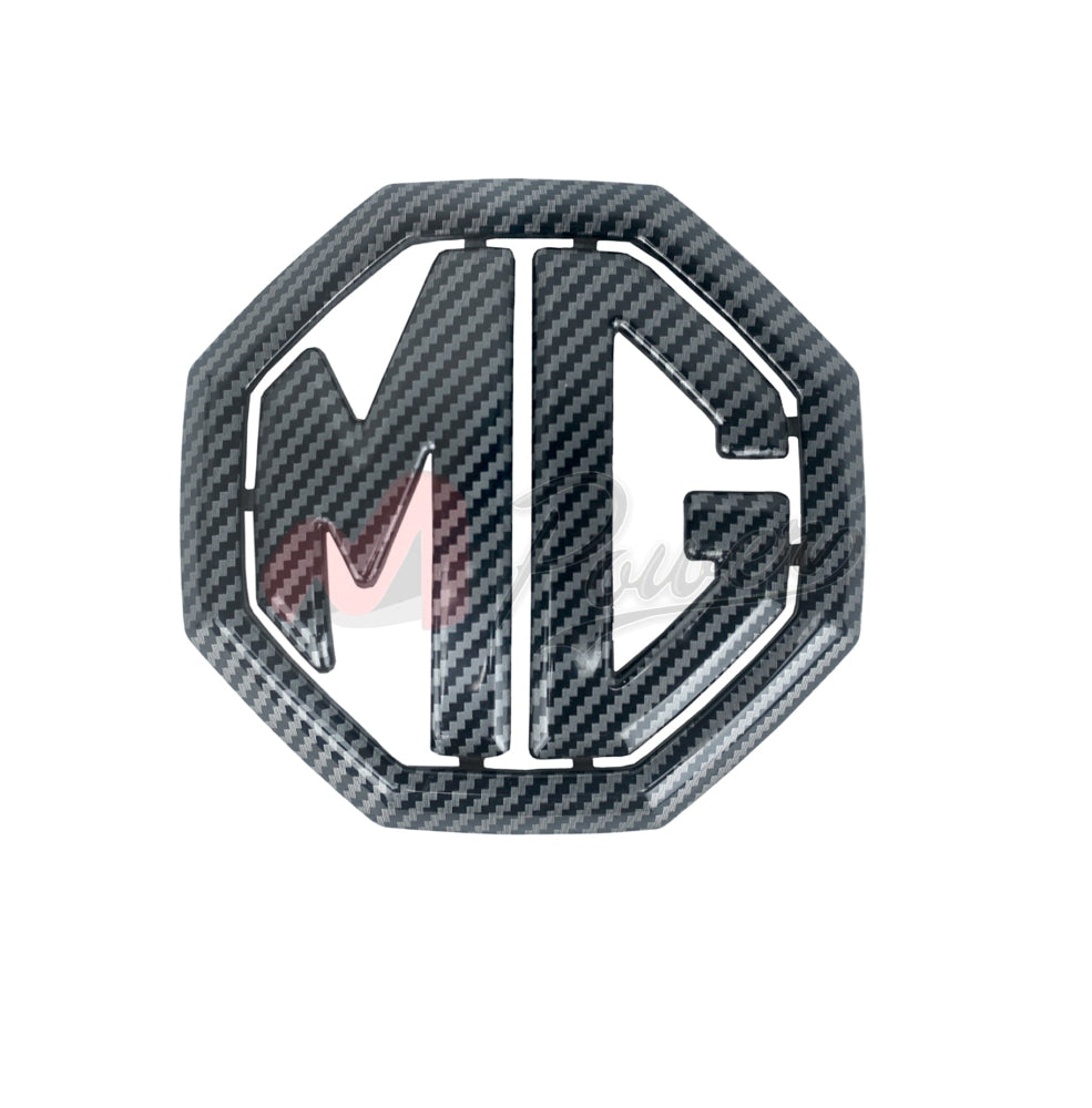 Mg Carbon Fiber Logo Front & Back 2Pcs For Hs Zs