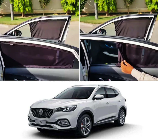 MG -HS Custom Fit Railing Curtains Sun Shade - Parda-4pcs