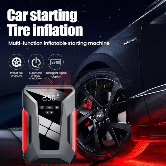 Mpower Multi Function Digital Tire Inflator Jump Starter Powerbank