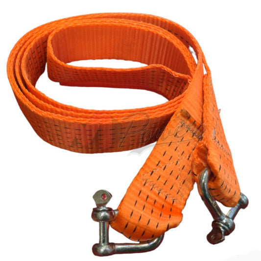 Nylon Tow Strap With Hooks Heavy Duty Recovery Rope (10Ton)