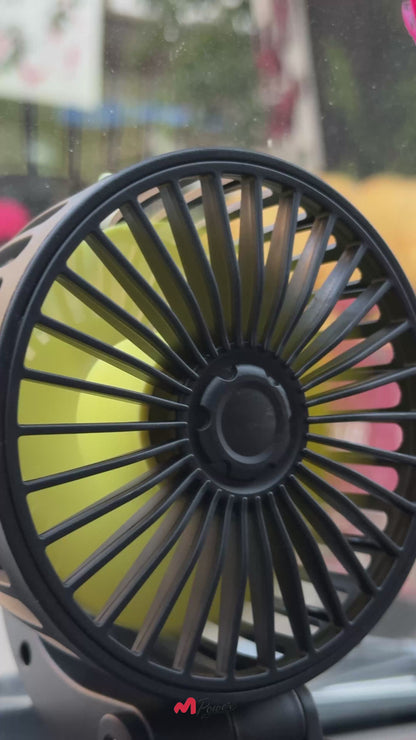 360 Rotatable Car Portable Fan