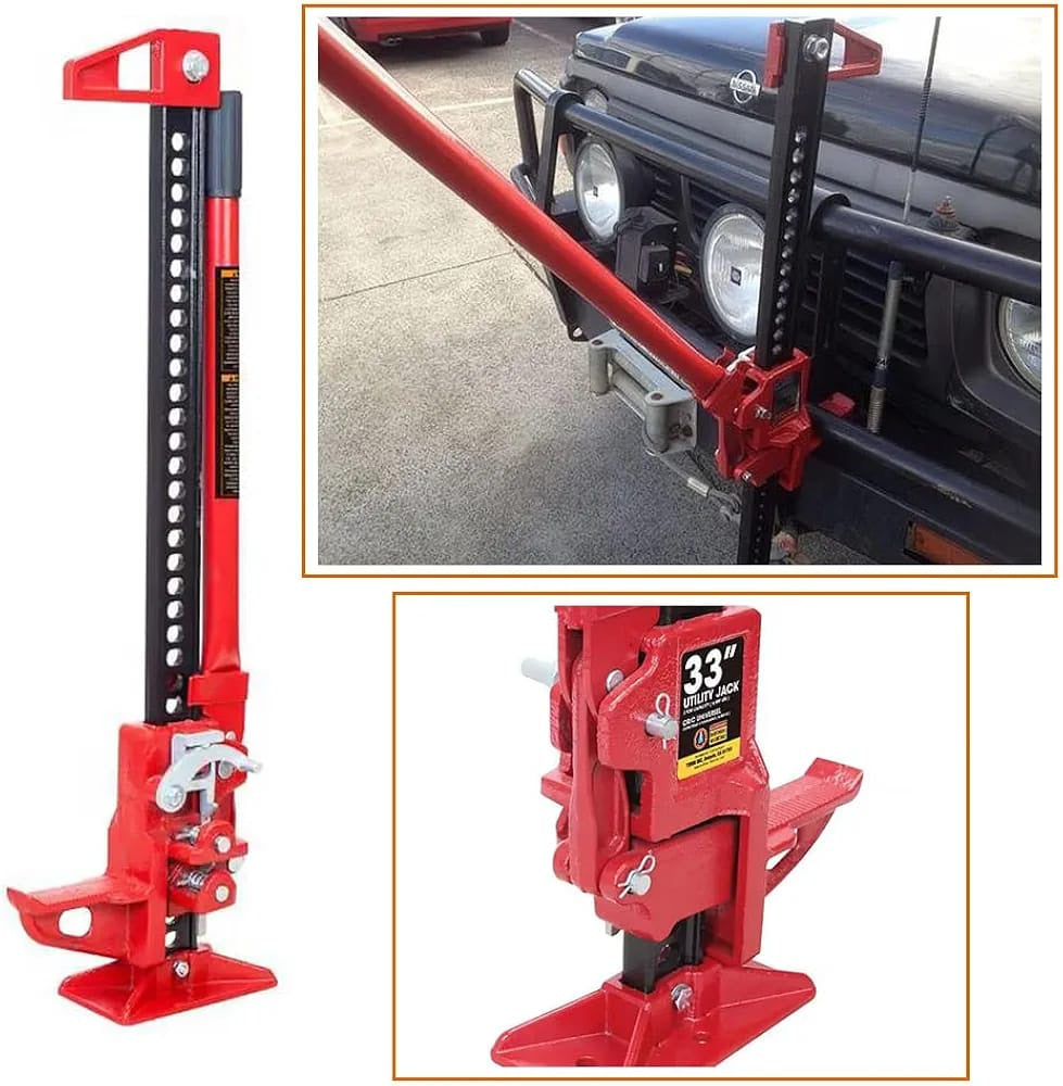 Ratcheting Off Road Utility Lifting Jack 6000Lbs