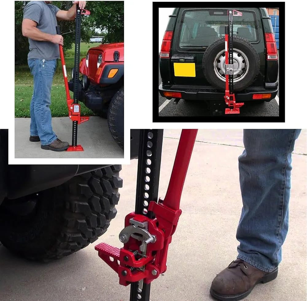 Ratcheting Off Road Utility Lifting Jack 6000Lbs