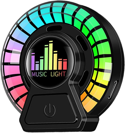 Smart Car Air Outlet Freshener RGB Music Rhythm led light