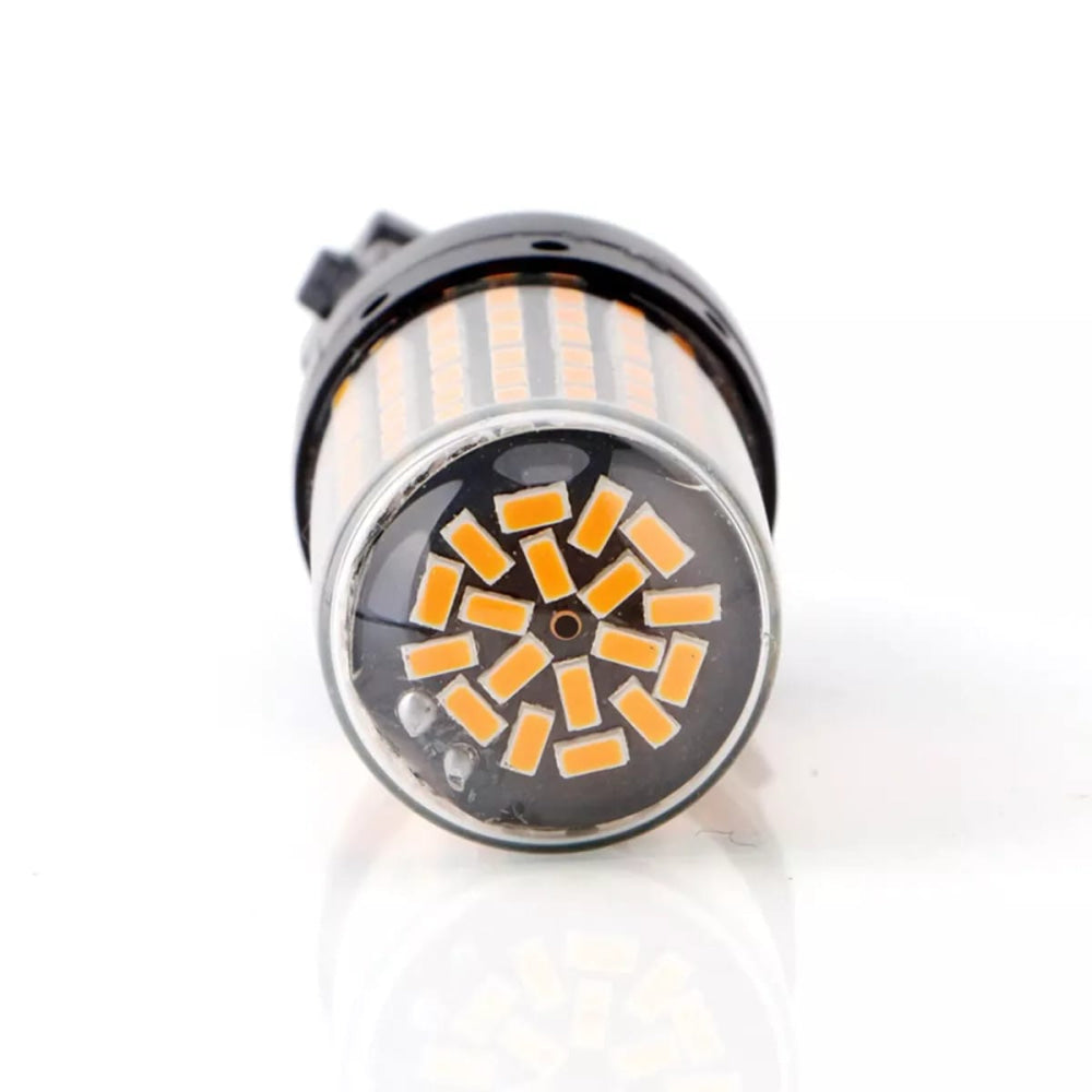 Super Bright Led Bulb For Front Rear Turn Signal Yellow Light