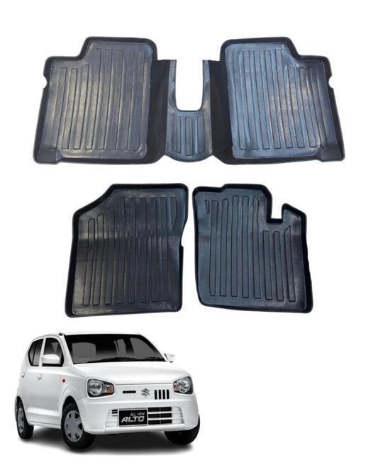 Suzuki Alto High Quality Interior Mats 3Pcs (TPU)