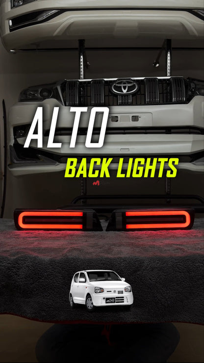 Suzuki Alto Lava Style Tail Lamps Backlight V3 2019-2022