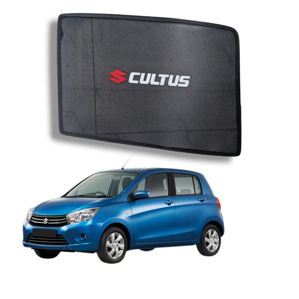 Suzuki Cultus Sun Shades With Logo 4Pcs/Set Accessories