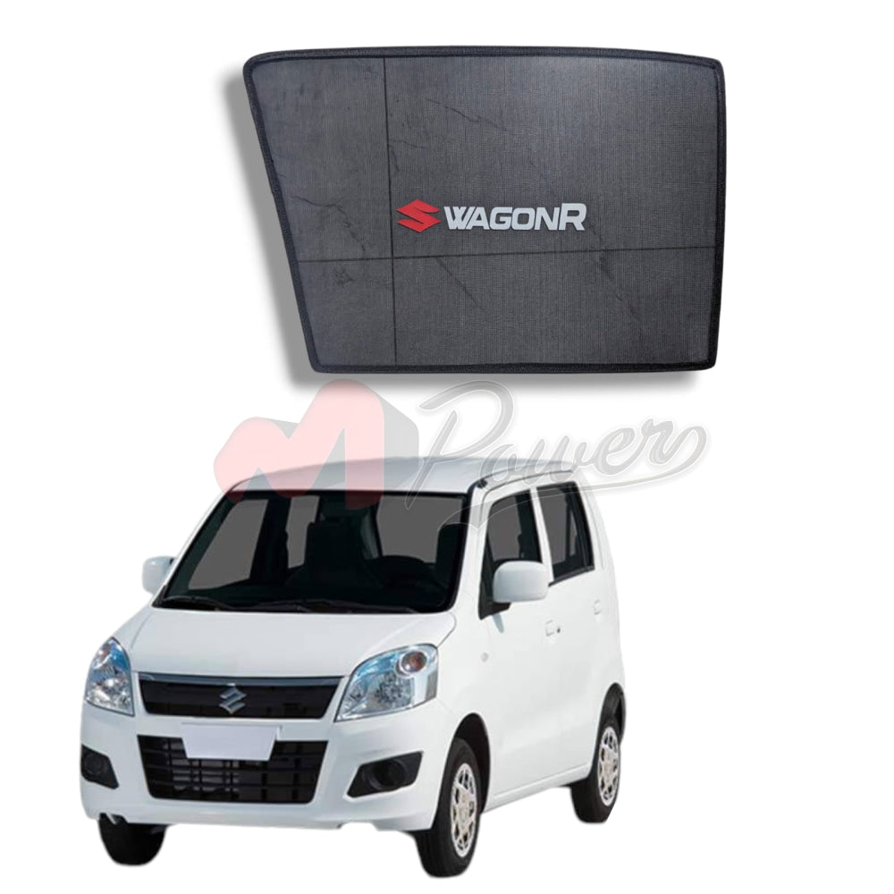 Suzuki Wagon R Sun Shades With Logo 4Pcs/Set Accessories