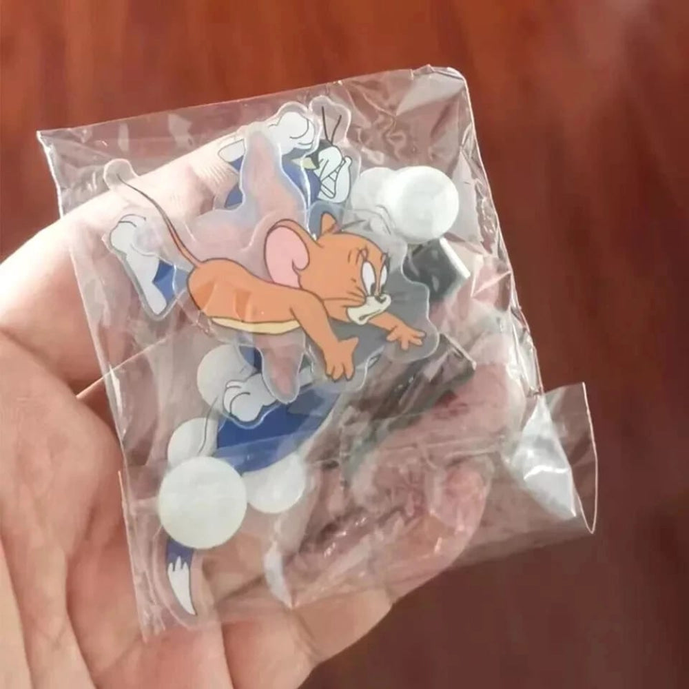 Tom & Jerry Chase Car Air Vent Decoration 3 Pcs Cartoon Set