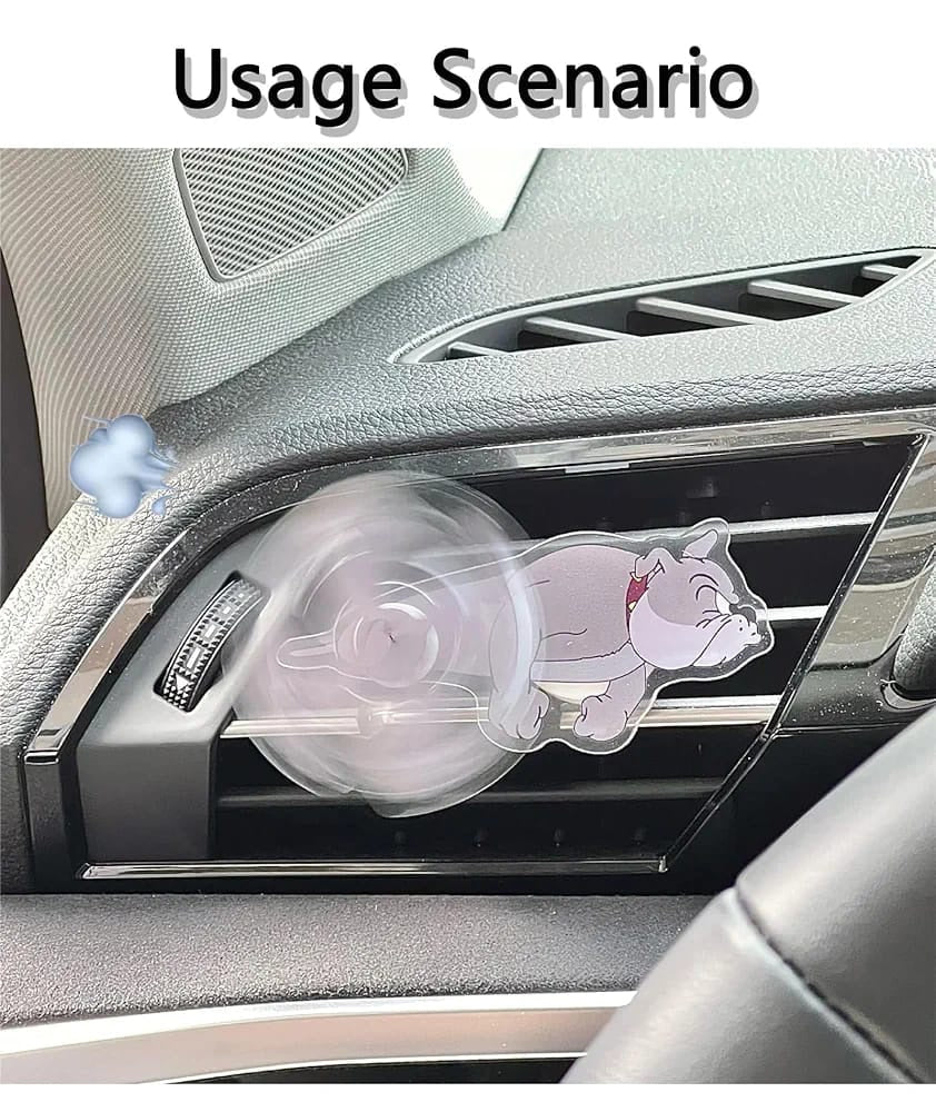 Tom & Jerry Chase Car Air Vent Decoration 3 Pcs Cartoon Set