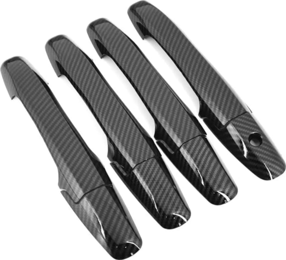 Toyota Corolla Door Handle Cover Carbon Trim 2015