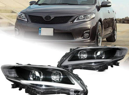 Toyota Corolla Nike Style Headlights 2011-2014