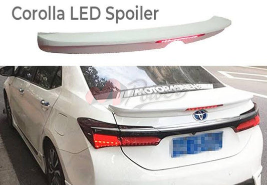 Toyota Corolla Trunk Spoiler With Light 2015 - 2023