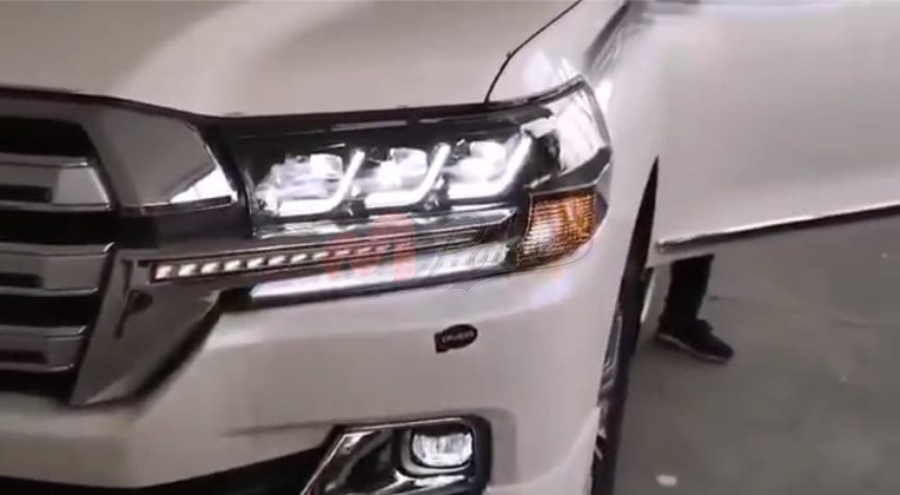 Toyota Land Cruiser V8 Fj200 Headlamps Lexus 3Eye Style 2016-2020