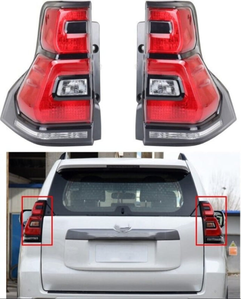 Toyota Prado Fj150 Tail Lamps Oem Style 2017-2020