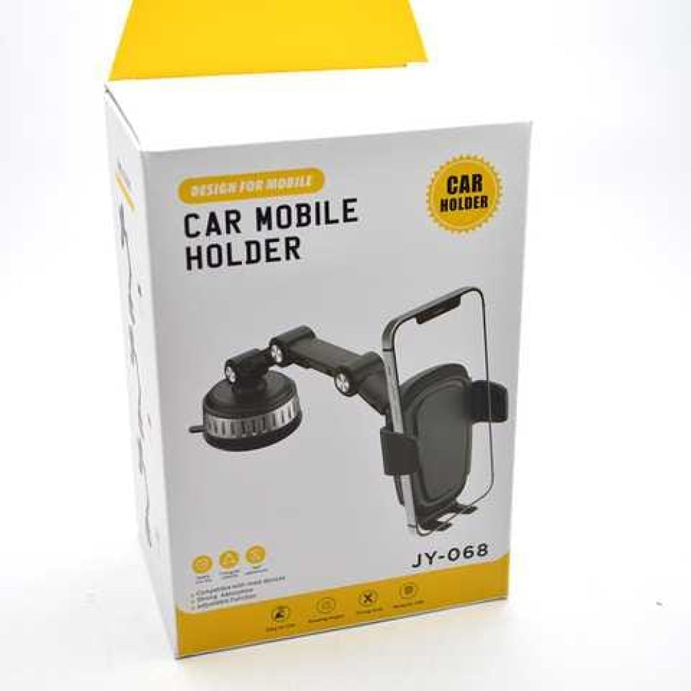 Universal Car Mobile Phone Holder Stand Mount With 360 Rotation