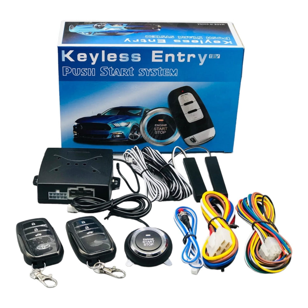 Var Keyless Entry Universal Car Push Start Car Keyless Entry Engine System – MpowerAutomotive