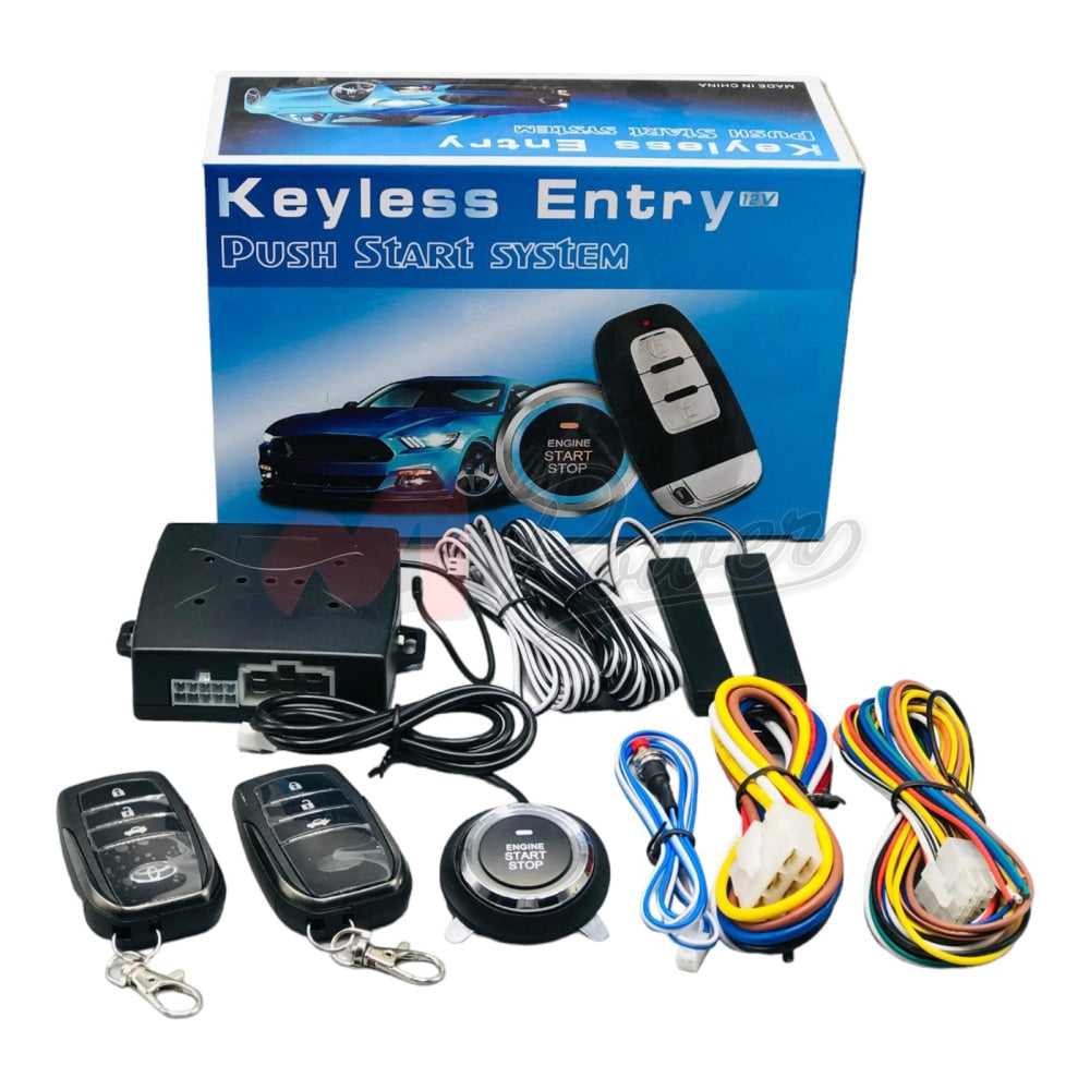 Universal Car Push Start Keyless Entry Engine System Toyota