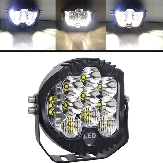 Universal Powerful Led Spot Light For Car Jeep Motorbike 2Pcs