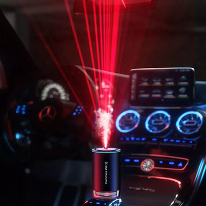 Usb Rechargeable Car Diffuser Air Freshener With Star Led