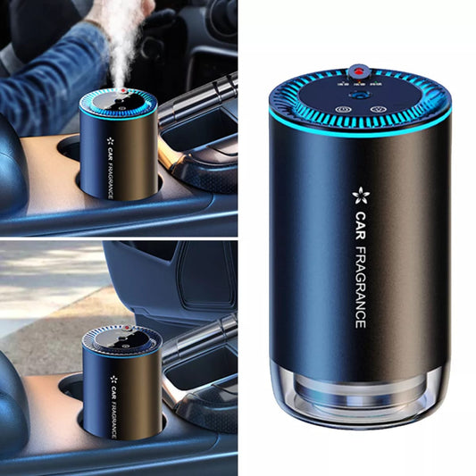 Usb Rechargeable Car Diffuser Air Freshener With Star Led