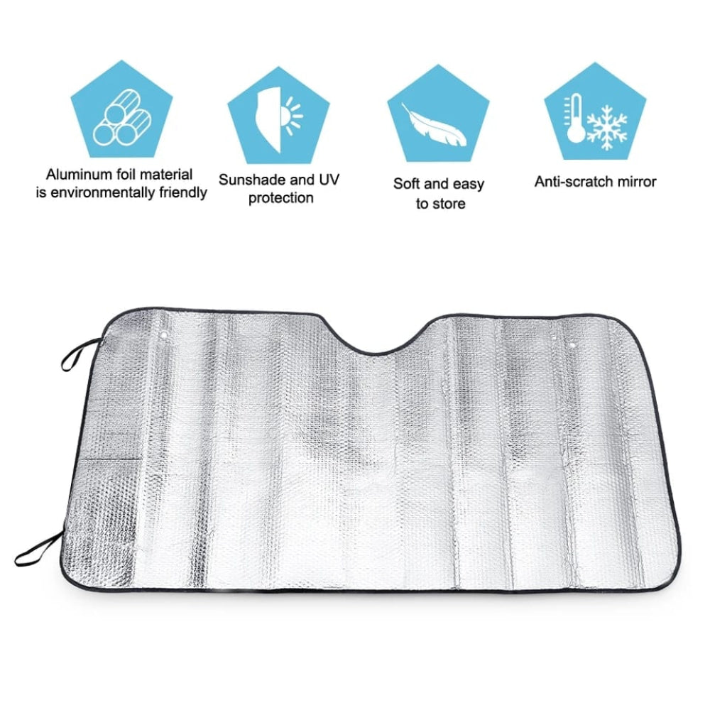 Uv Protect Front Rear Car Window Sunshade Reflector
