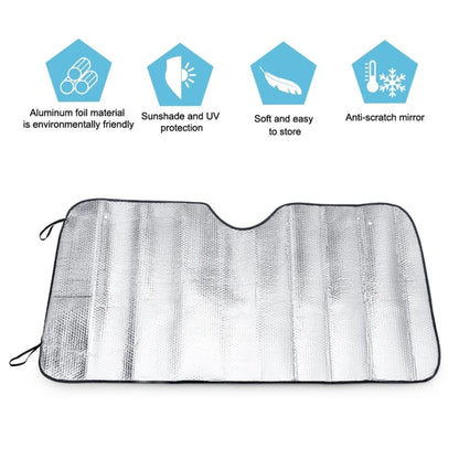 Uv Protect Front Rear Car Window Sunshade Reflector
