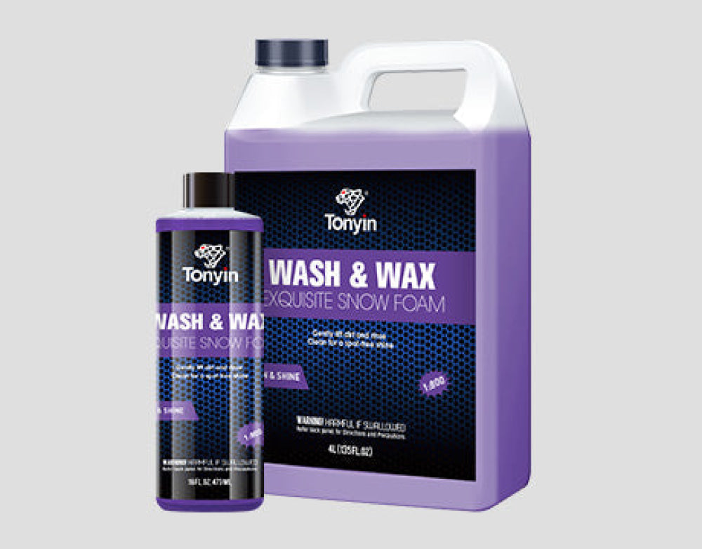 Wash & Wax Exquisite Snow Foam Shampoo 473Ml/4-L1:800Ratio Car Care