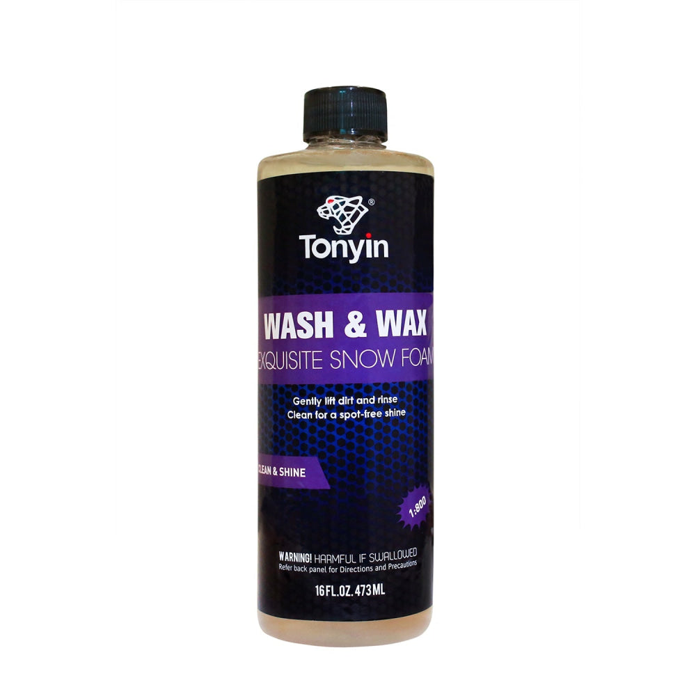 Wash & Wax Exquisite Snow Foam Shampoo 473Ml/4-L1:800Ratio Car Care