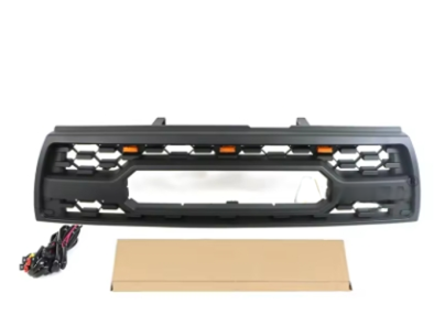 Toyota Front Bumper Grill For Hilux Surf Grill With 4-Runner Racing Led Lights